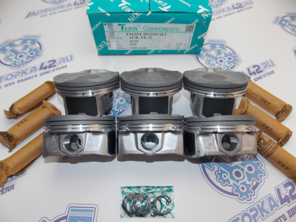 Поршни TEIKIN к-кт 6шт стандарт TOYOTA 1GR-FE 09-