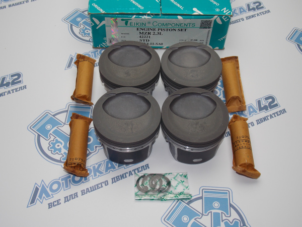 Поршни + кольца к-кт 4шт стандарт MAZDA 2,3 L3-VDT '09-