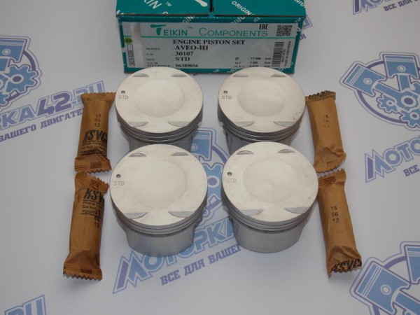 Поршни TEIKIN к-кт 4шт стандарт GM F14D3