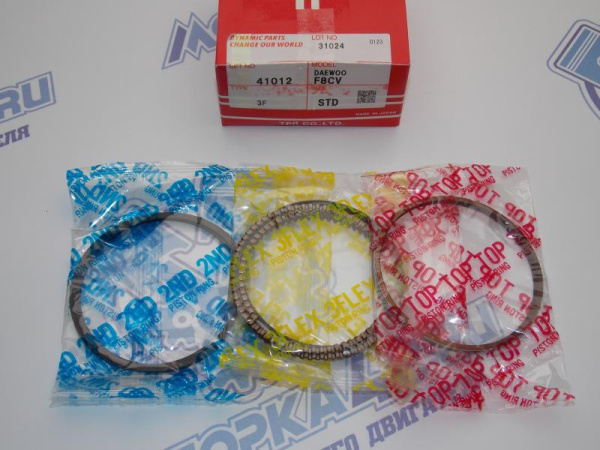 Кольца поршневые RIK стандарт 1.0L MATIZ