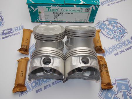 Поршни TEIKIN к-кт 4шт стандарт TOYOTA 4A-F