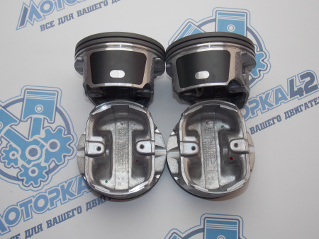 Поршни + кольца к-кт 4шт стандарт MAZDA LF-DE (без выемок)