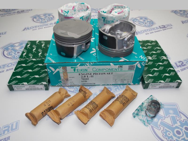 Поршни и кольца 4шт стандарт RENAULT F4R 400