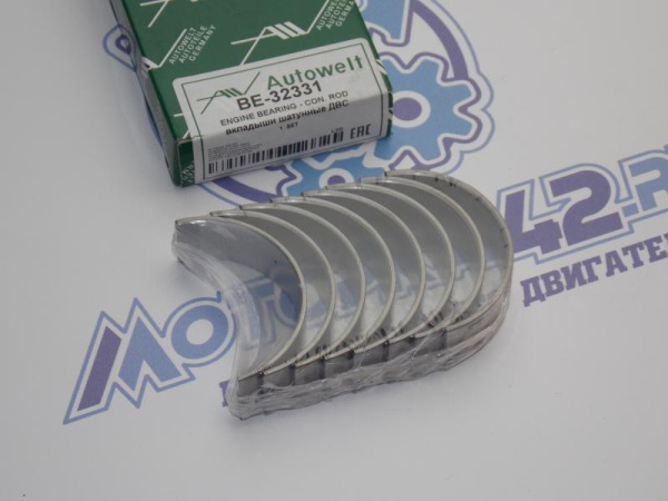 Вкладыши шатунные AW ремонт +0,25 MMC 4B10 / 4B11 / 4B12