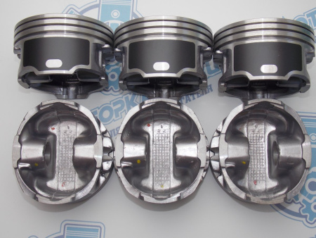 Поршни + кольца к-кт 6шт ремонт +0,50 MAZDA AJ-DE