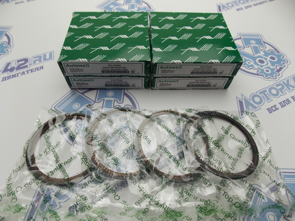 Поршни + кольца 4шт стандарт Citroen EP6, N12B16