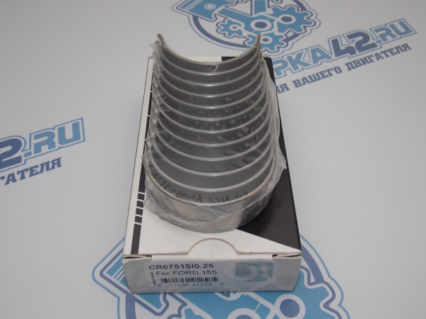 Вкладыши шатунные ремонт +0,25 FORD V6 2,5 / 3,0
