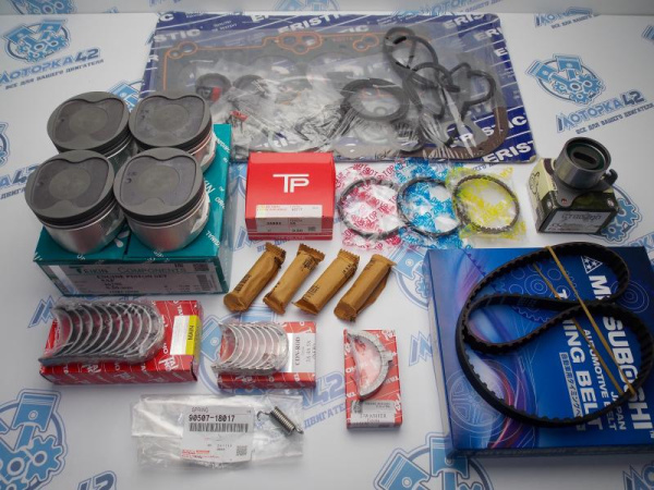 Комплект для ремонта двигателя 5A-F (карбюратор) Toyota 