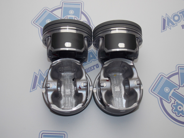 Поршни + кольца 4шт ремонт +0,50 VAG 1.4 TSI CAXA