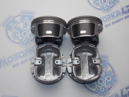 Поршни + кольца к-кт 4шт ремонт +0,25 MAZDA LF-DE