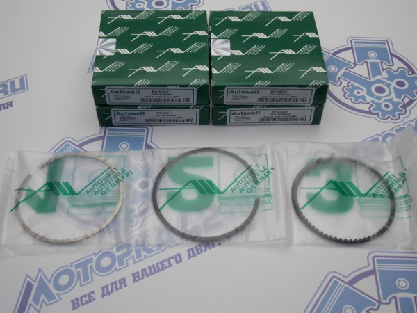 Кольца AW к-кт 4шт ремонт +0,50 FORD 1.4 16V FХDA, ASDB