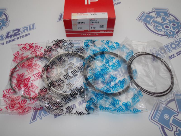 Кольца поршневые TPR стандарт TOYOTA 3S-FSE