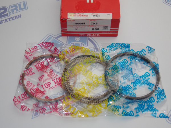 Поршни + кольца 4шт ремонт +0,50 Renault K4M