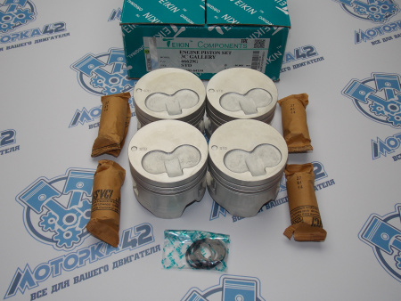 Поршни + кольца к-кт 4шт стандарт TOYOTA 3C, 3C-T Gallery