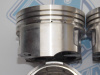 Поршни TEIKIN к-кт 4шт ремонт +0,50 MMC 4G13