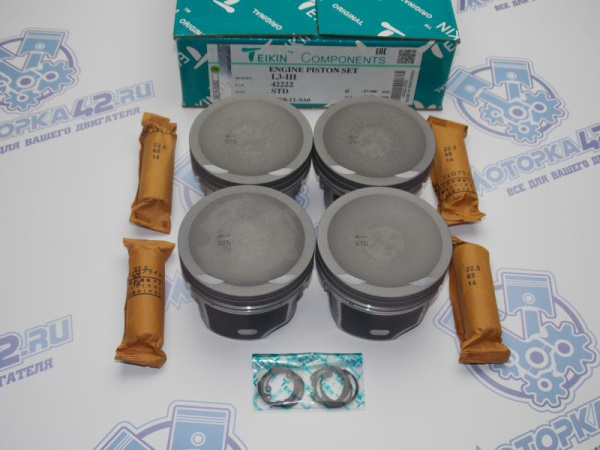 Поршни TEIKIN к-кт 4шт стандарт MAZDA 2,3 L3-VDT