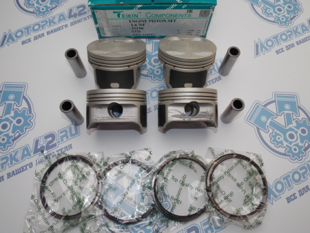 Поршни + кольца к-кт 4шт стандарт FORD Focus 115л.с.