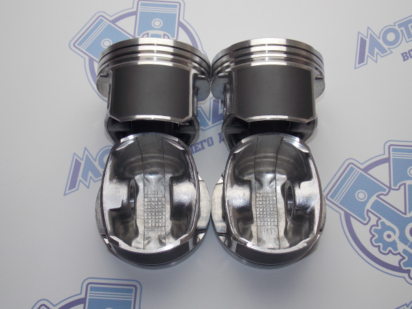 Поршни + кольца 4шт ремонт +0,50 Chery Tiggo 1.6 со стопорами