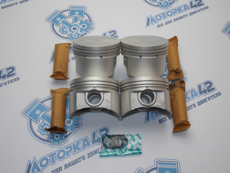 Поршни + кольца к-кт 4шт стандарт NISSAN SR20DE