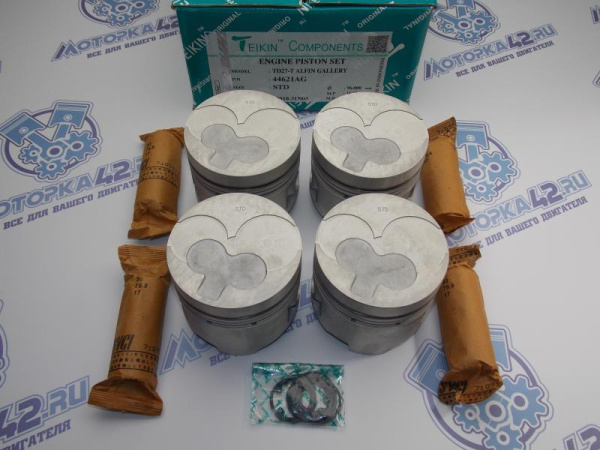Поршни TEIKIN к-кт 4шт стандарт NISSAN TD27-T