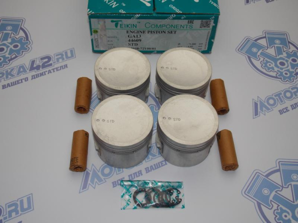 Поршни TEIKIN к-кт 4шт стандарт NISSAN GA13DE 