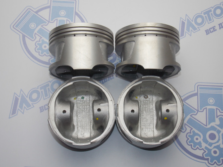 Поршни + кольца к-кт 4шт ремонт +1,00 Geely MK, MK Cross 1.5