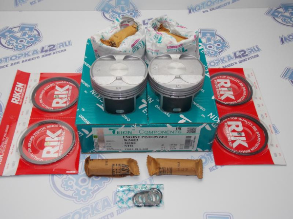 Поршни + кольца к-кт 4шт стандарт HONDA K24Z3
