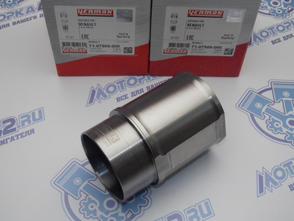 Гильза с поршнем к-кт RENAULT 1.4