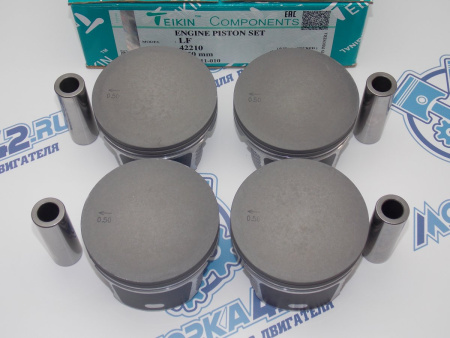Поршни TEIKIN к-кт 4шт ремонт +0,50 MAZDA LFX, L3V, LFD 