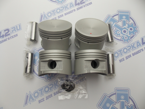 Поршни + кольца 4шт ремонт +0,50 NISSAN GA16