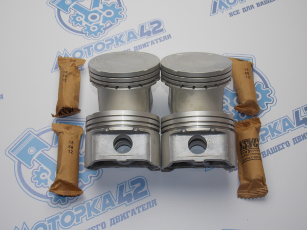 Поршни + кольца к-кт 4шт ремонт +0,25 GM F14D3