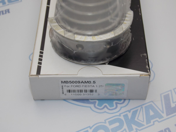 Вкладыши коренные ремонт +0,50 FORD Zetec 1.6