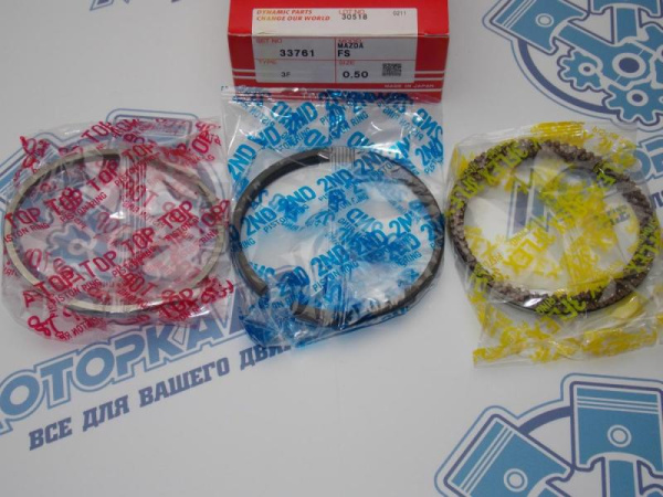 Кольца поршневые TPR ремонт +0,50 MAZDA FP, FS