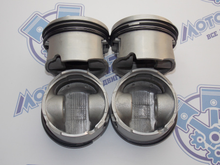 Поршни + кольца  4шт ремонт +0,50 FORD RDA, RKA MONDEO 1.8