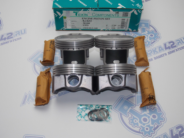 Поршни + кольца к-кт 4шт стандарт HONDA K24Z3