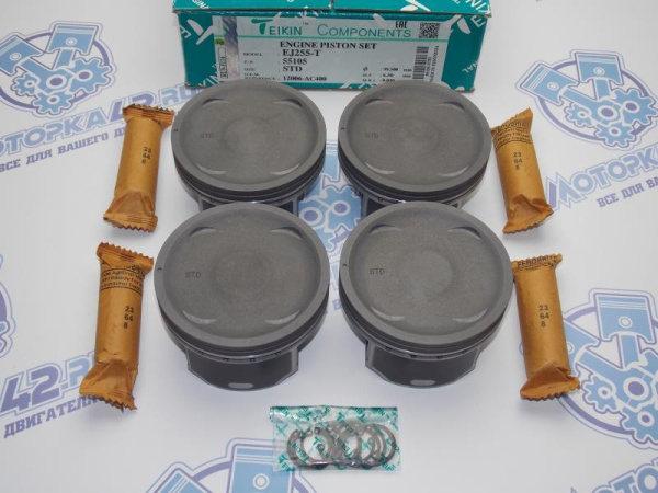 Поршни TEIKIN к-кт 4шт стандарт SUBARU EJ255, EJ257