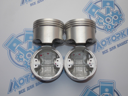Поршни + кольца к-кт 4шт ремонт +0,50 SUZUKI G13B 8кл