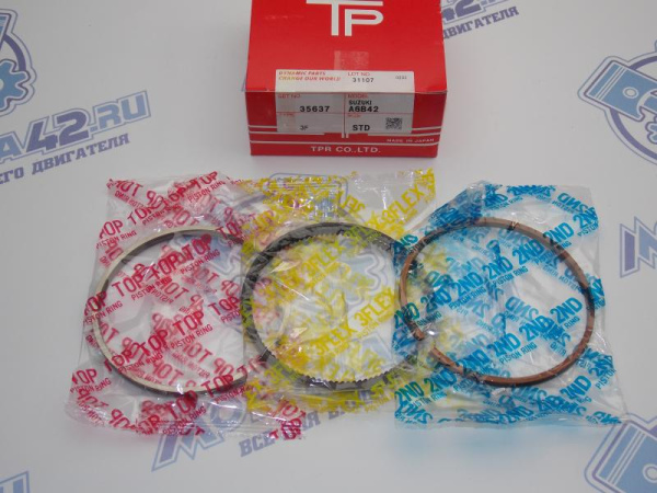 Кольца поршневые TPR стандарт SUZUKI J24B