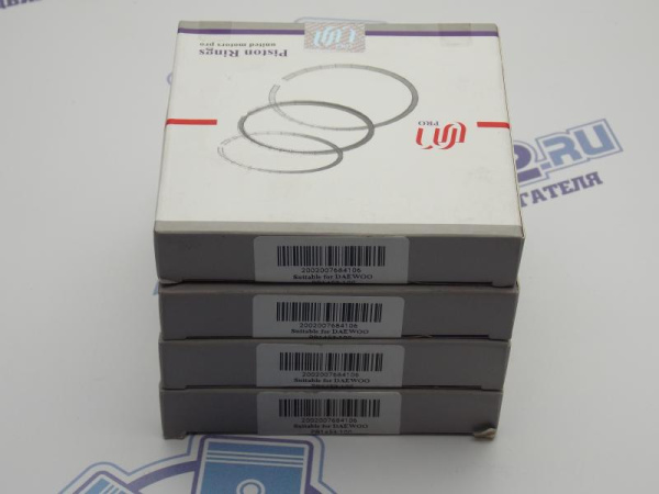 Кольца поршневые UM ремонт +1,00 Lacetti F16D3