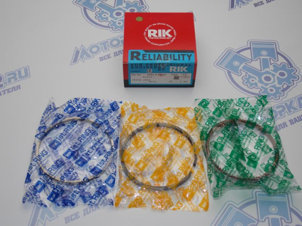 Кольца поршневые RIK ремонт +0,50 SUZUKI J20A '06-