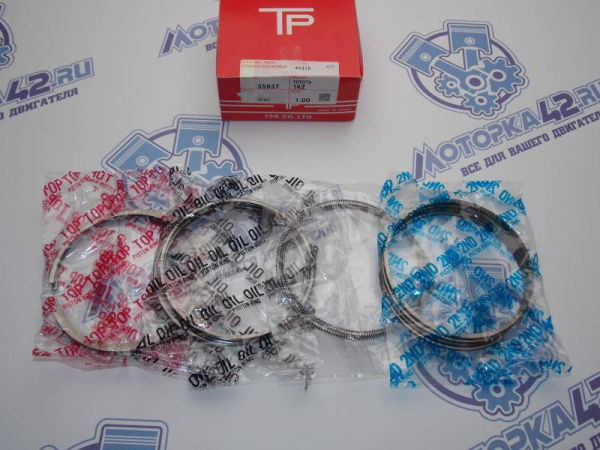 Кольца поршневые TPR ремонт +1,00 TOYOTA 1KZ