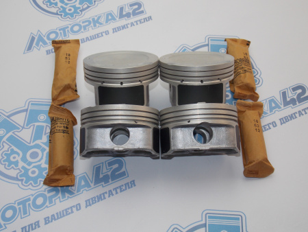 Поршни + кольца TEIKIN 4шт ремонт +0,50 HYUNDAI G4FC '06-