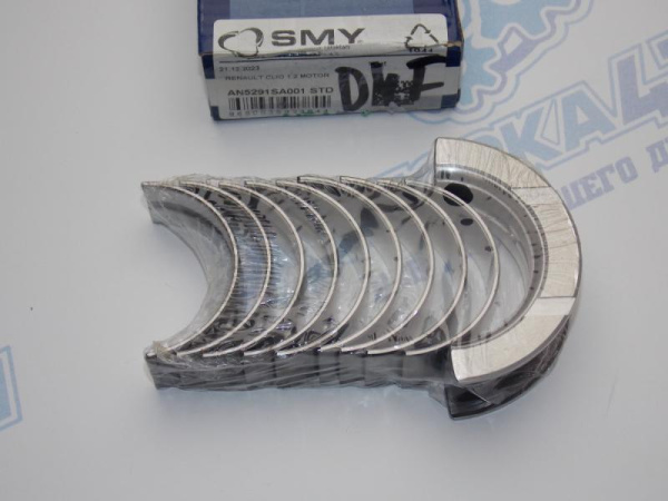 Вкладыши коренные стандарт RENAULT D4F