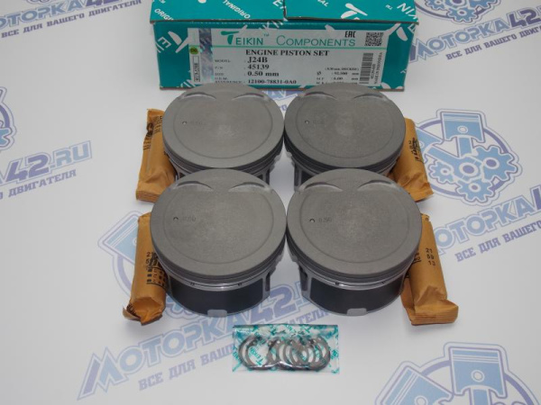 Поршни TEIKIN к-кт 4шт ремонт +0,50 SUZUKI J24B