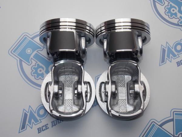 Поршни + кольца 4шт ремонт +0,25 Chery Tiggo 4 Pro 1,5