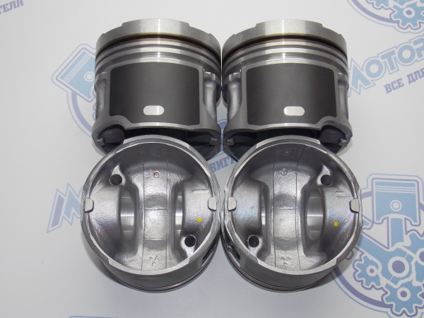 Поршни TEIKIN к-кт 4шт ремонт +0,50 MMC 4D56T CRDi 44