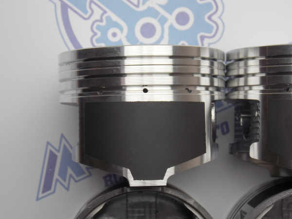 Поршни + кольца к-кт 4шт ремонт +0,50 HOVER 2,4 4G69S4N