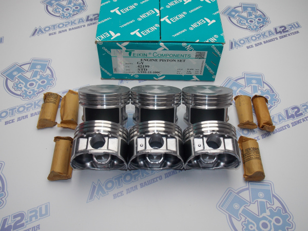 Поршни TEIKIN к-кт 6шт стандарт MAZDA GY-DE