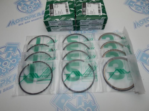 Кольца AW к-кт 4шт ремонт +0,50 FORD 1,6 II