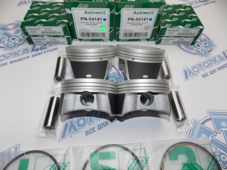 Поршни + кольца 4шт ремонт +0,50 FORD Focus 100л.с.